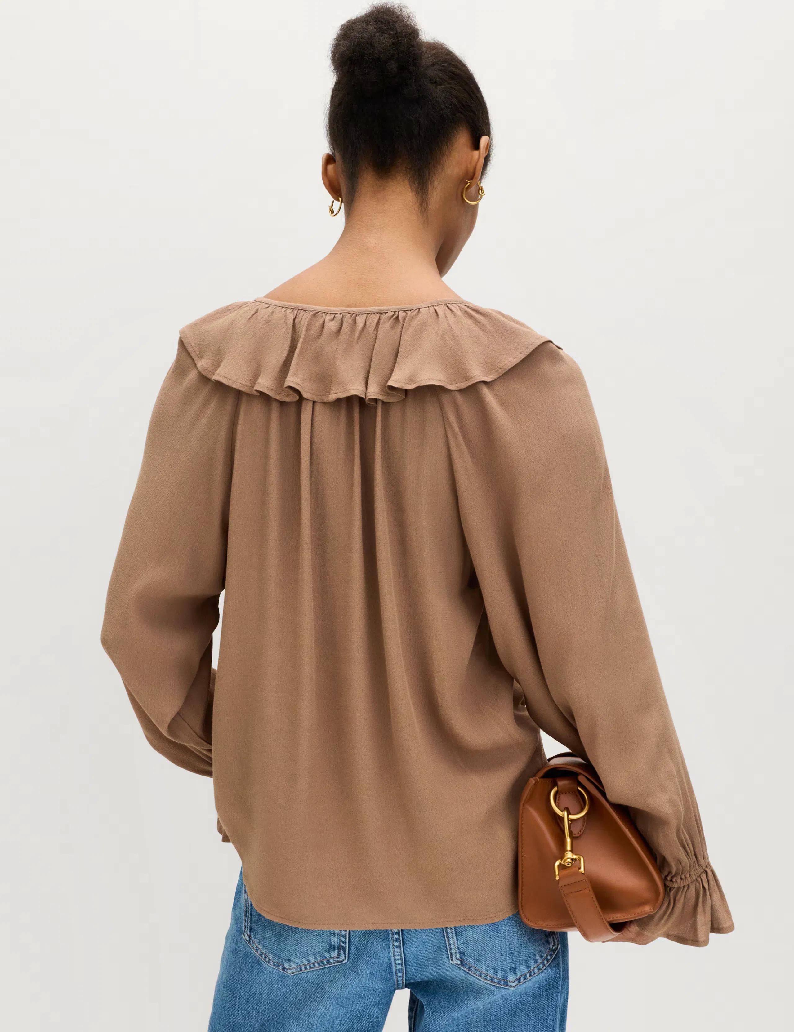 Ruffle Blouse M And S