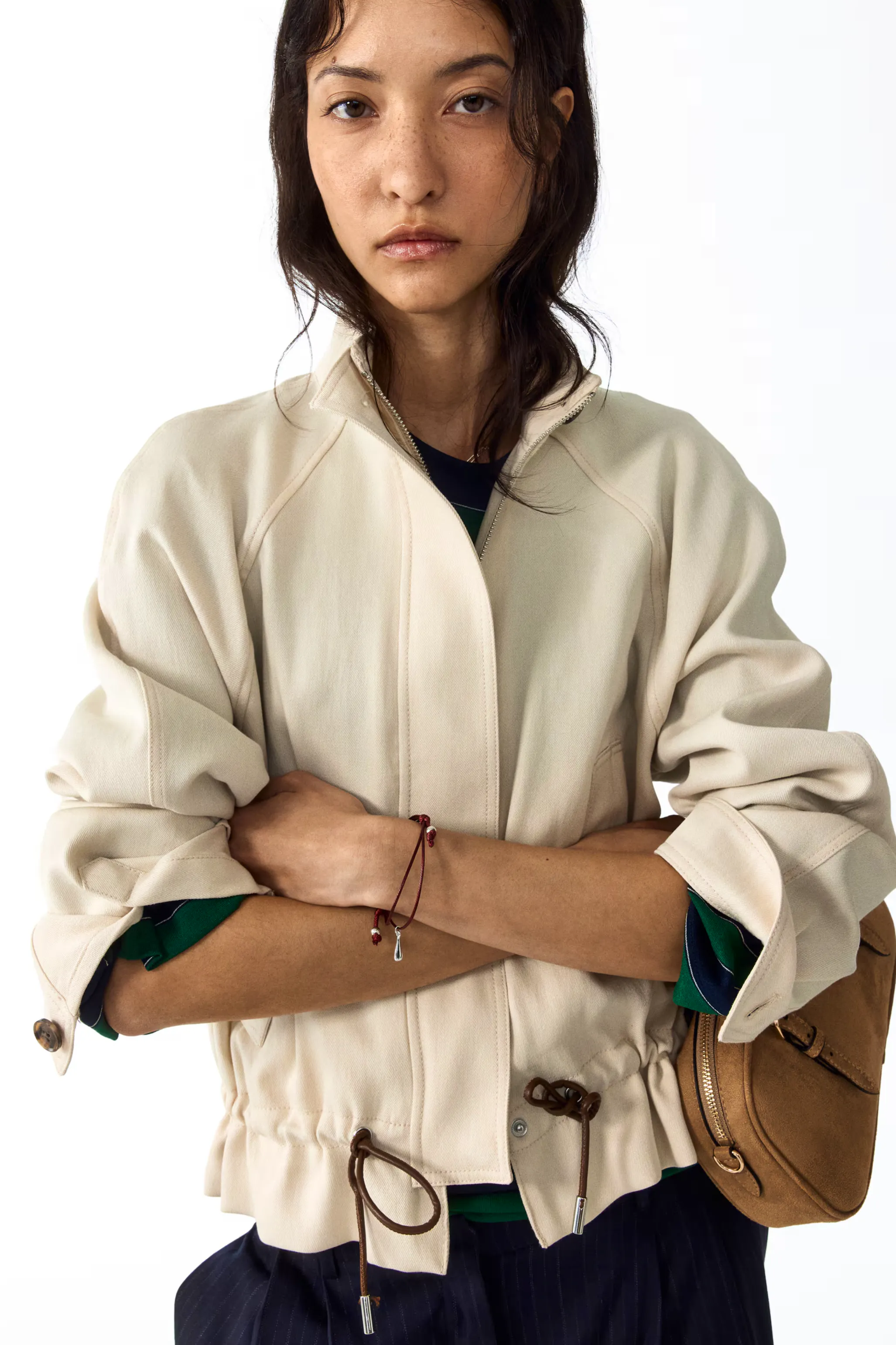 Oversized Linen Blend Jacket £42.99