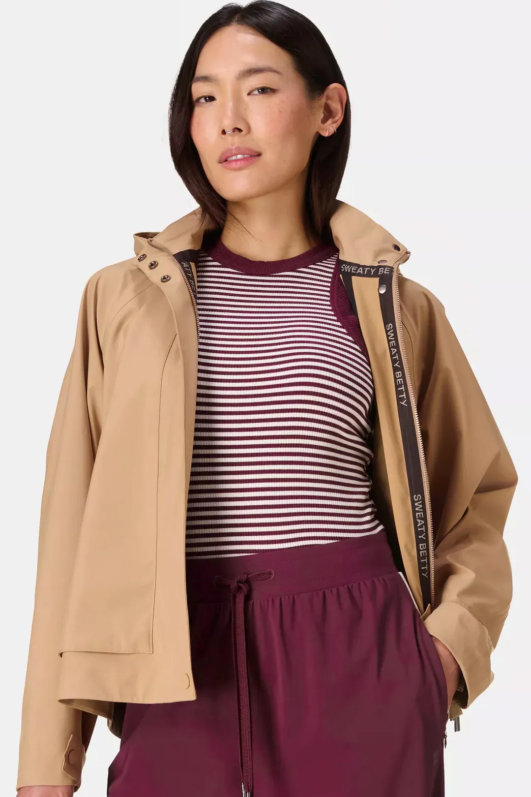 Motion Waterproof Cropped Parka £190