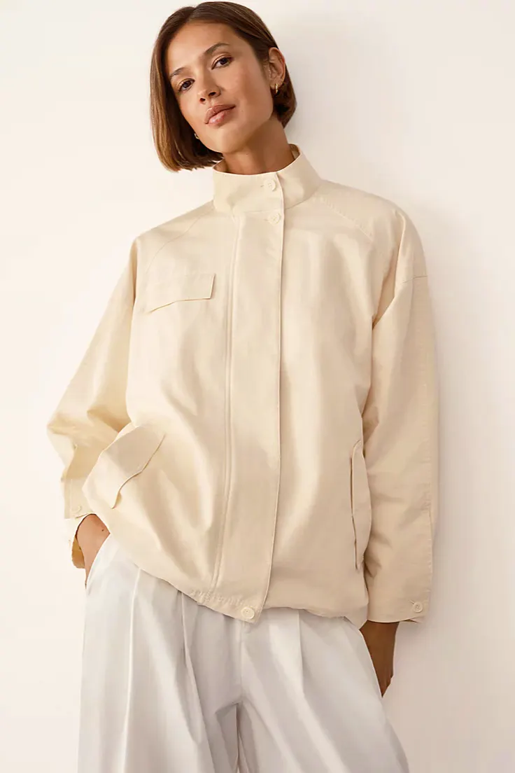 Utility Cotton Blend Jacket £180