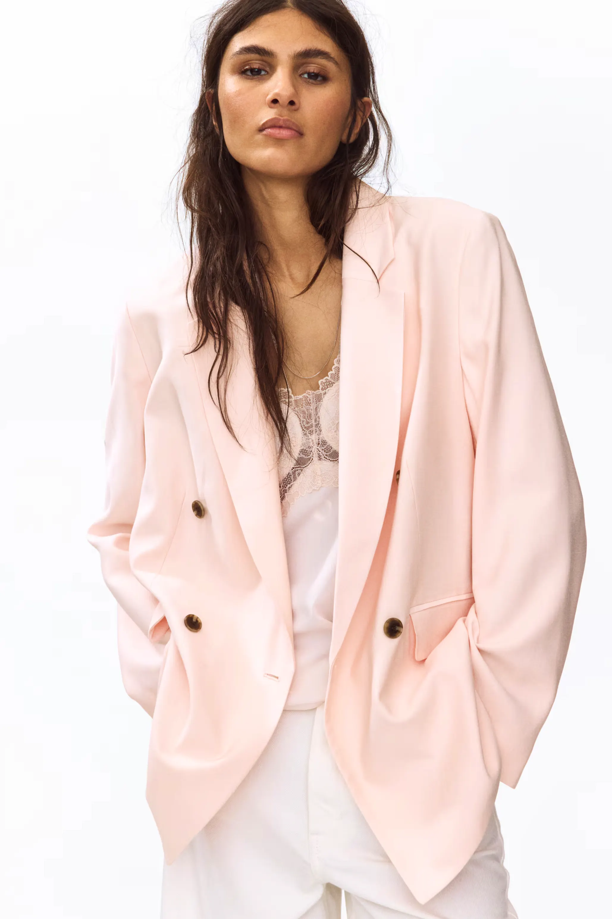 H&M Double-Breasted Blazer, £37.99