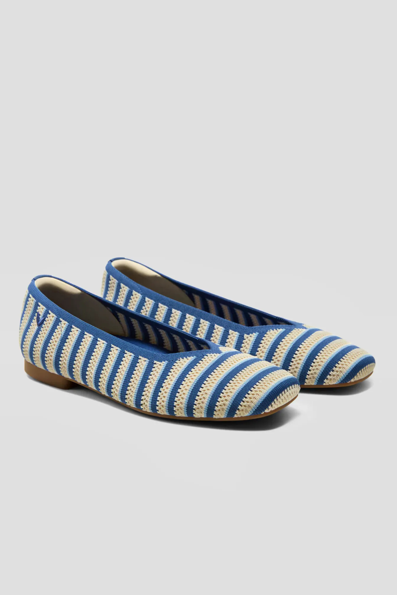 Vivaia Square-Toe V-Cut Flats, £111