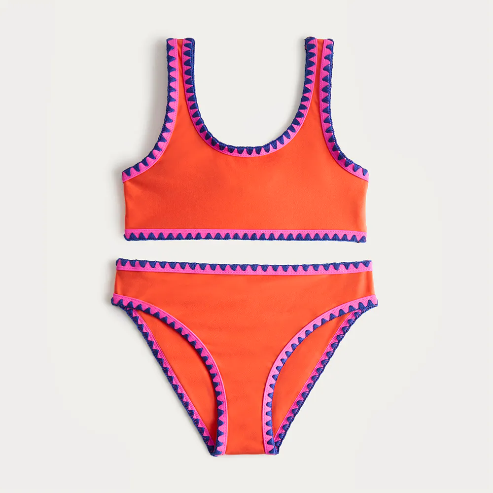 M & S 2 Piece Whipstitch Bikini (6-16 Yrs), £14