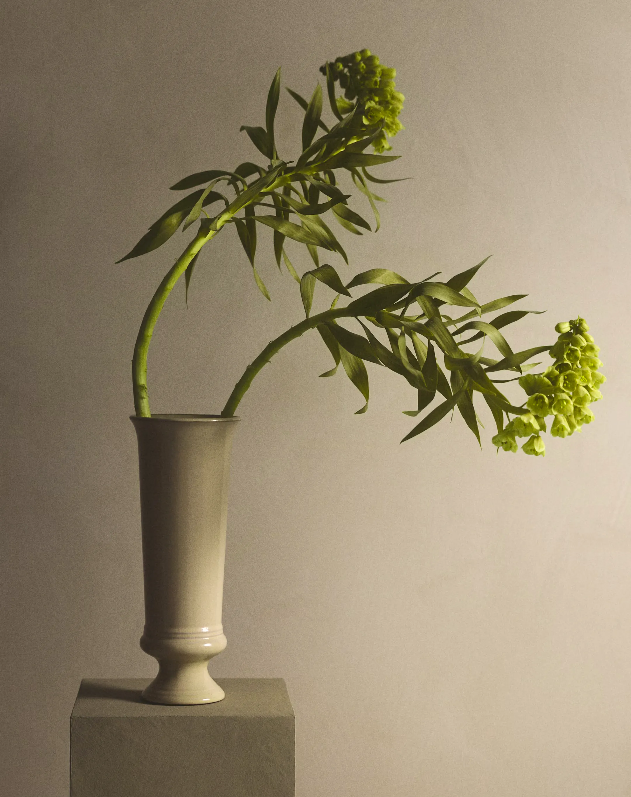 Large Reactive-glaze Terracotta Vase