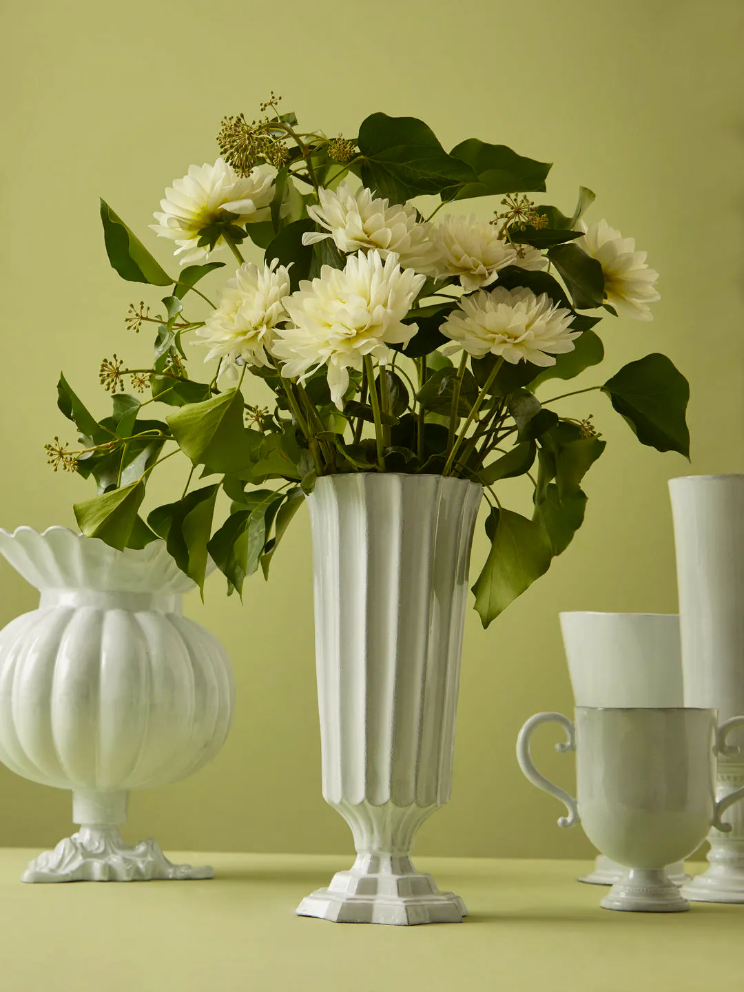 Astier De VillatteVauban Hand-Glazed Ceramic Vase (13in:33.5cm)