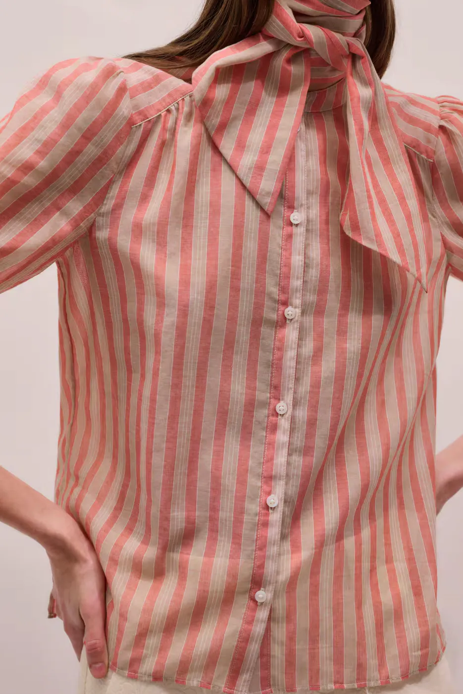 Soft Stripe Blouse £125