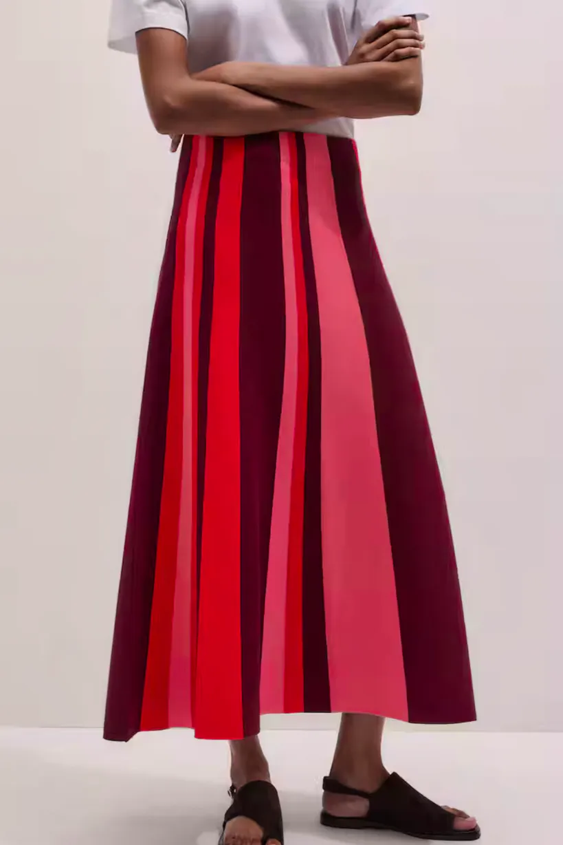 A-Line Knit Skirt £175