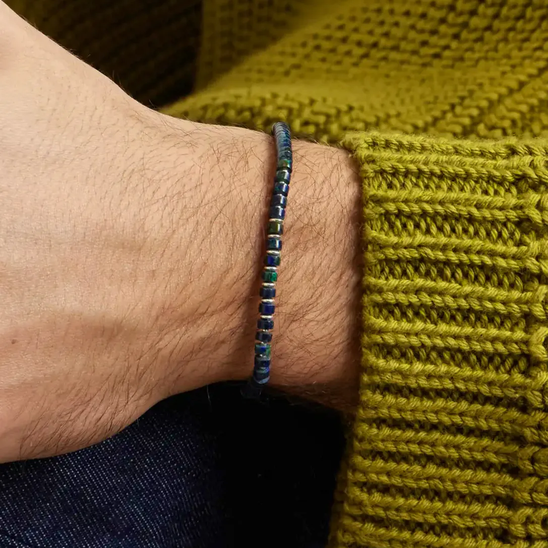 Mikia Heishi Sterling Silver Bracelet, £165