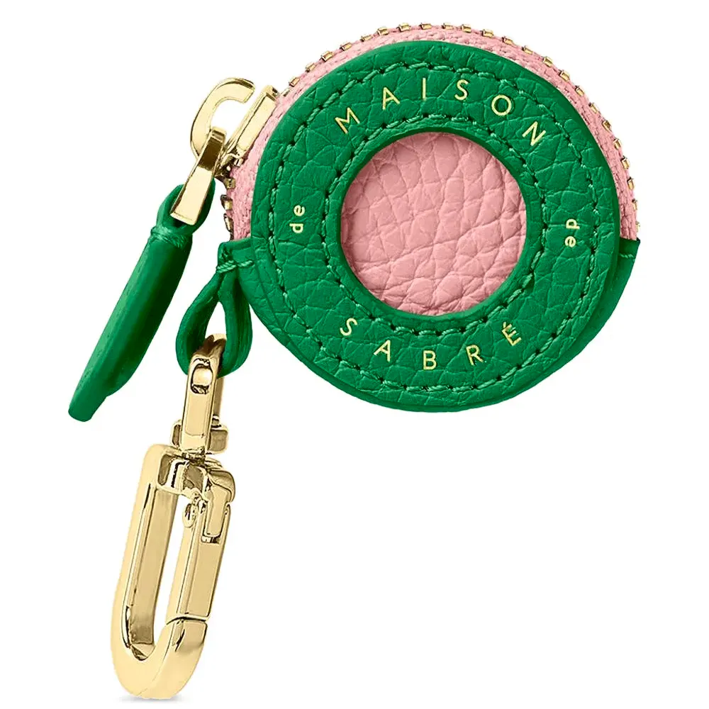 Farfetch Maison de Sabre Leather AirTag Charm, £74