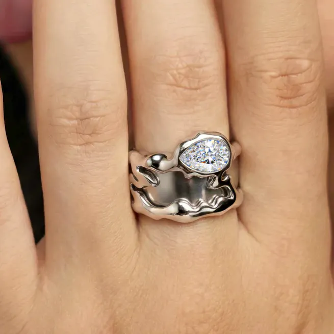 Steff Eleoff Teardrop Tech Ring Cover, £272