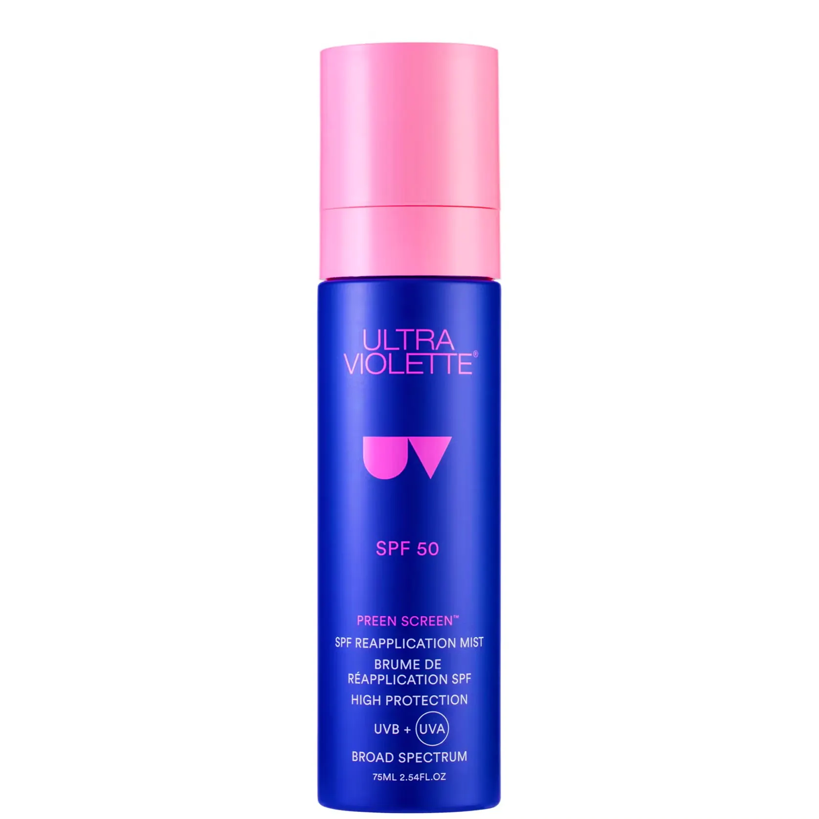 Ultra Violette Preen Screen SPF50+ Mist, £32