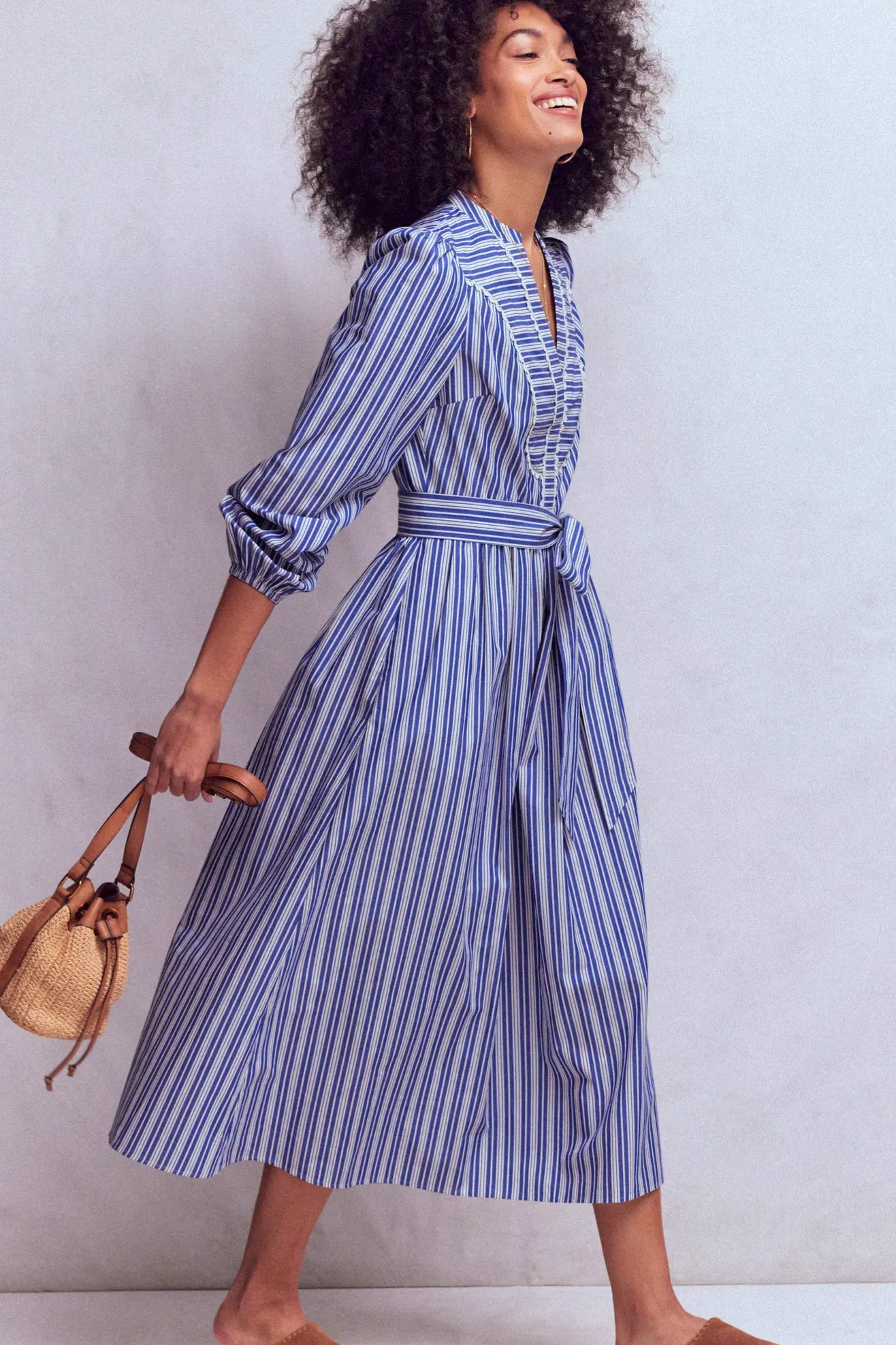 Boden Cary Cotton Midi Dress, £139