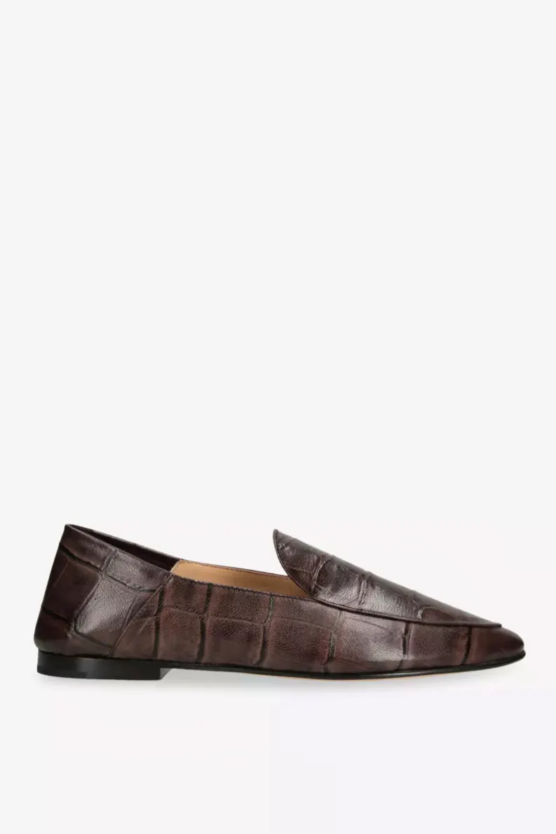 Dear Frances Gio Croc-Effect Leather Loafers, £450
