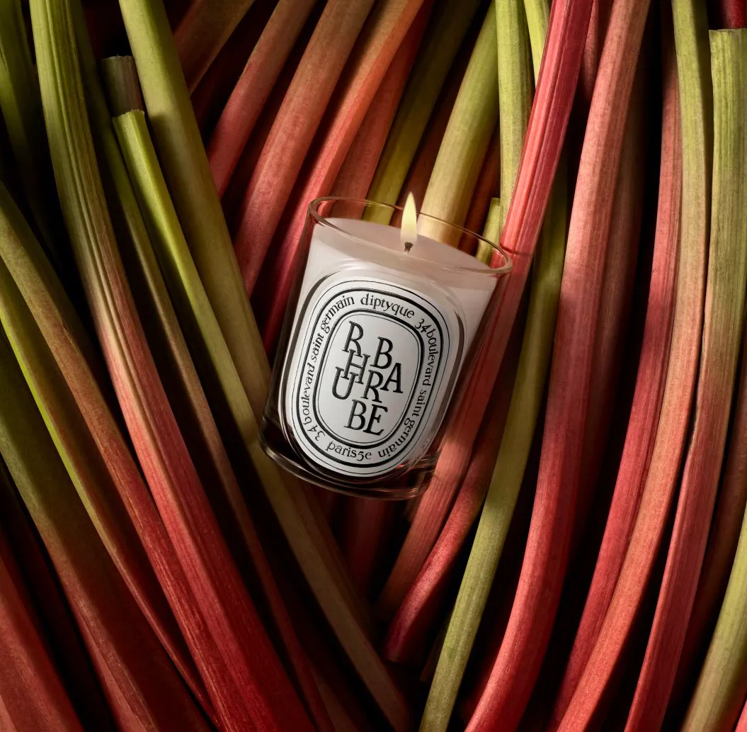 May Beauty Launches Diptyque Rhubarb Candle
