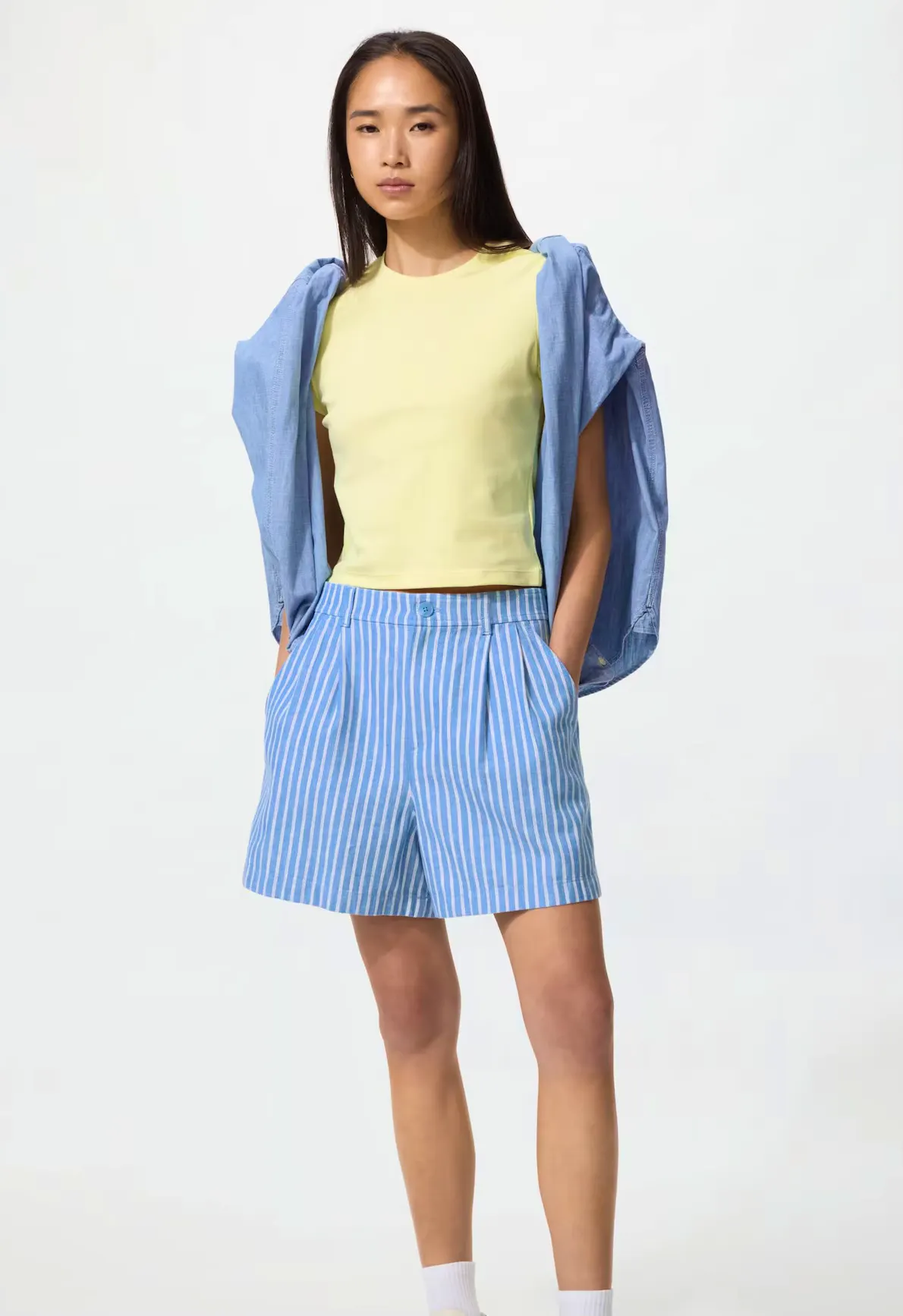Uniqlo Linen Cotton Shorts