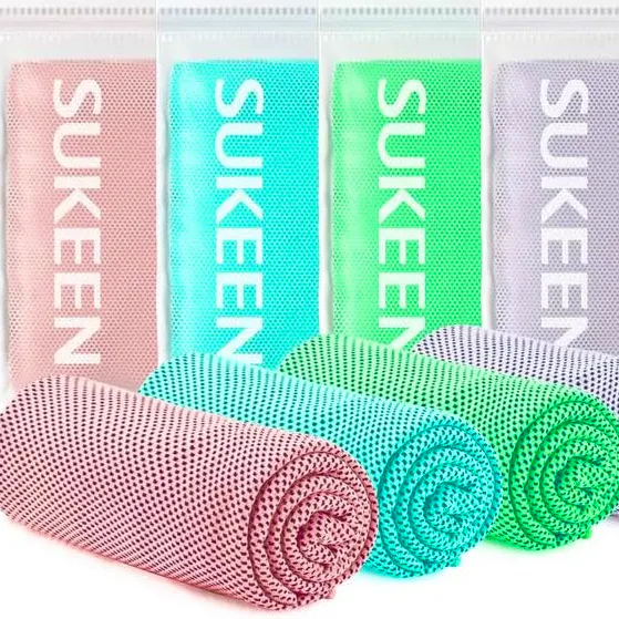 Sukeen Cooling Towel, 4 Pack, £11.04