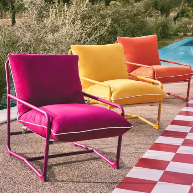 John Lewis Marcy Sling Garden Chair, Burnt Orange, £149
