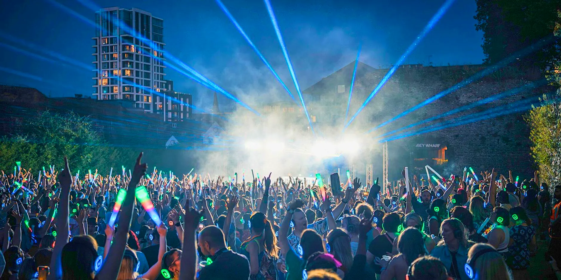 80s, 90s & 00s Silent Disco At Reading Abbey Ruins