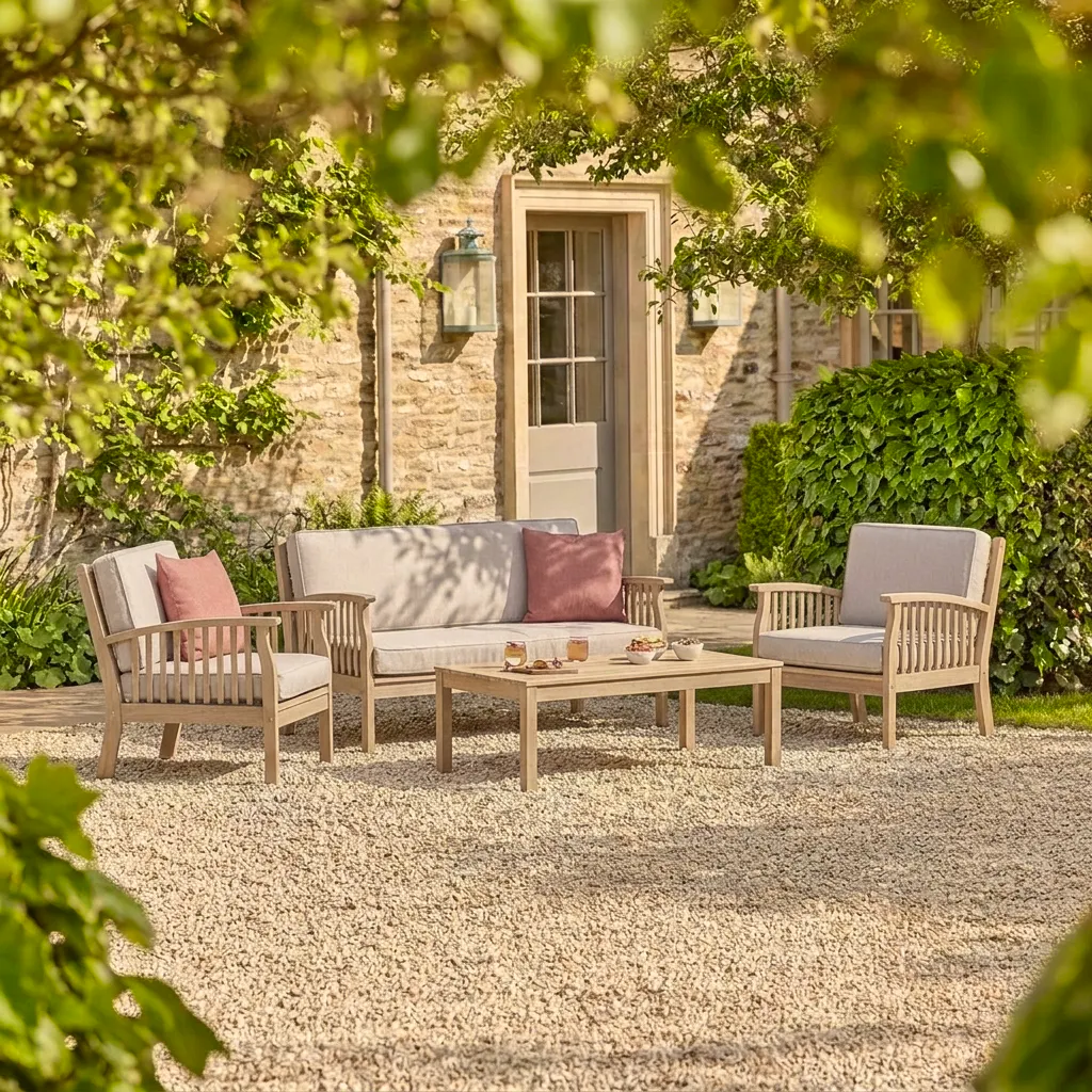 Repton Classic Lounge Wooden Garden Furniture Set