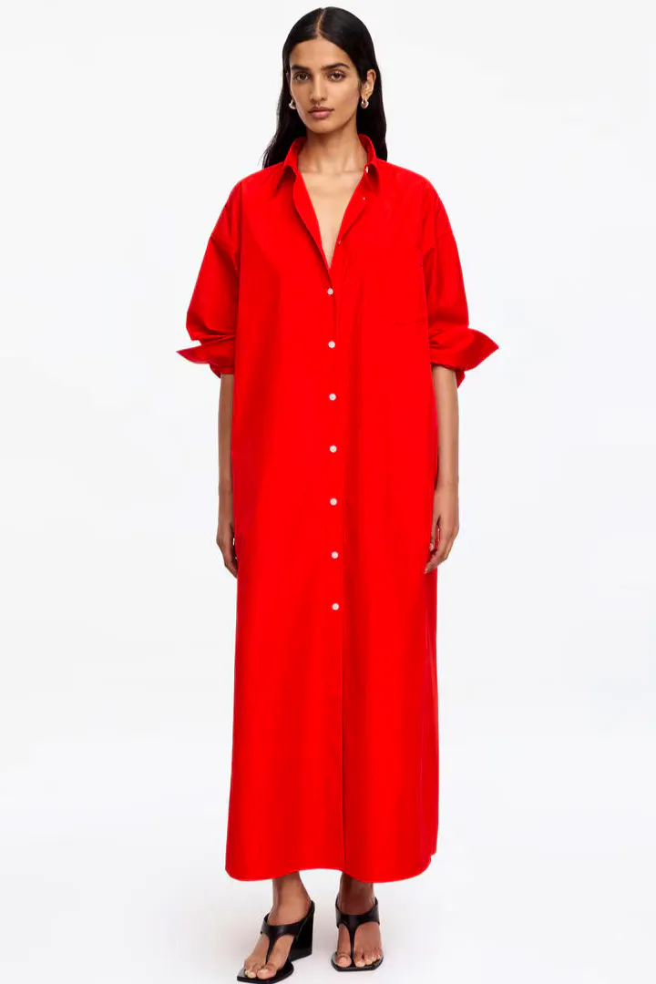 Cotton Shirt Dress £95