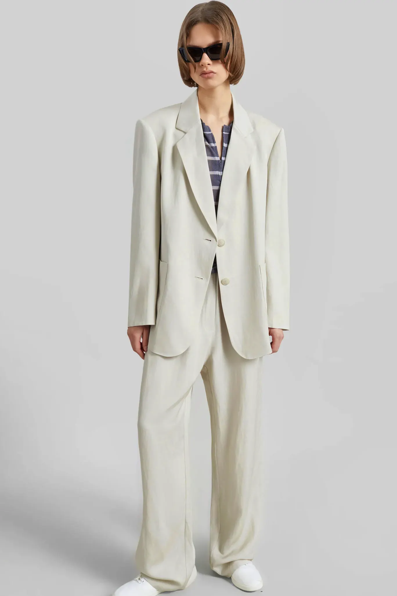 Bruna Linen Soft Blazer €385