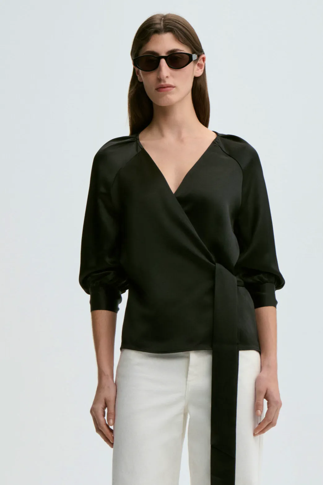 Pacey Satin Blouse €300