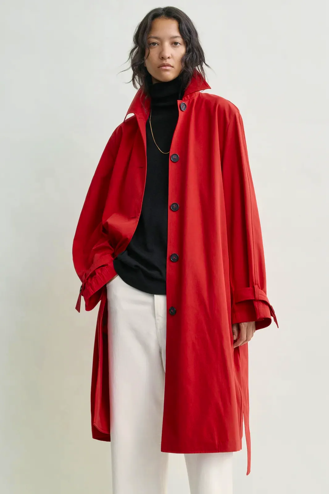 Light Spring Trench Poppy £990
