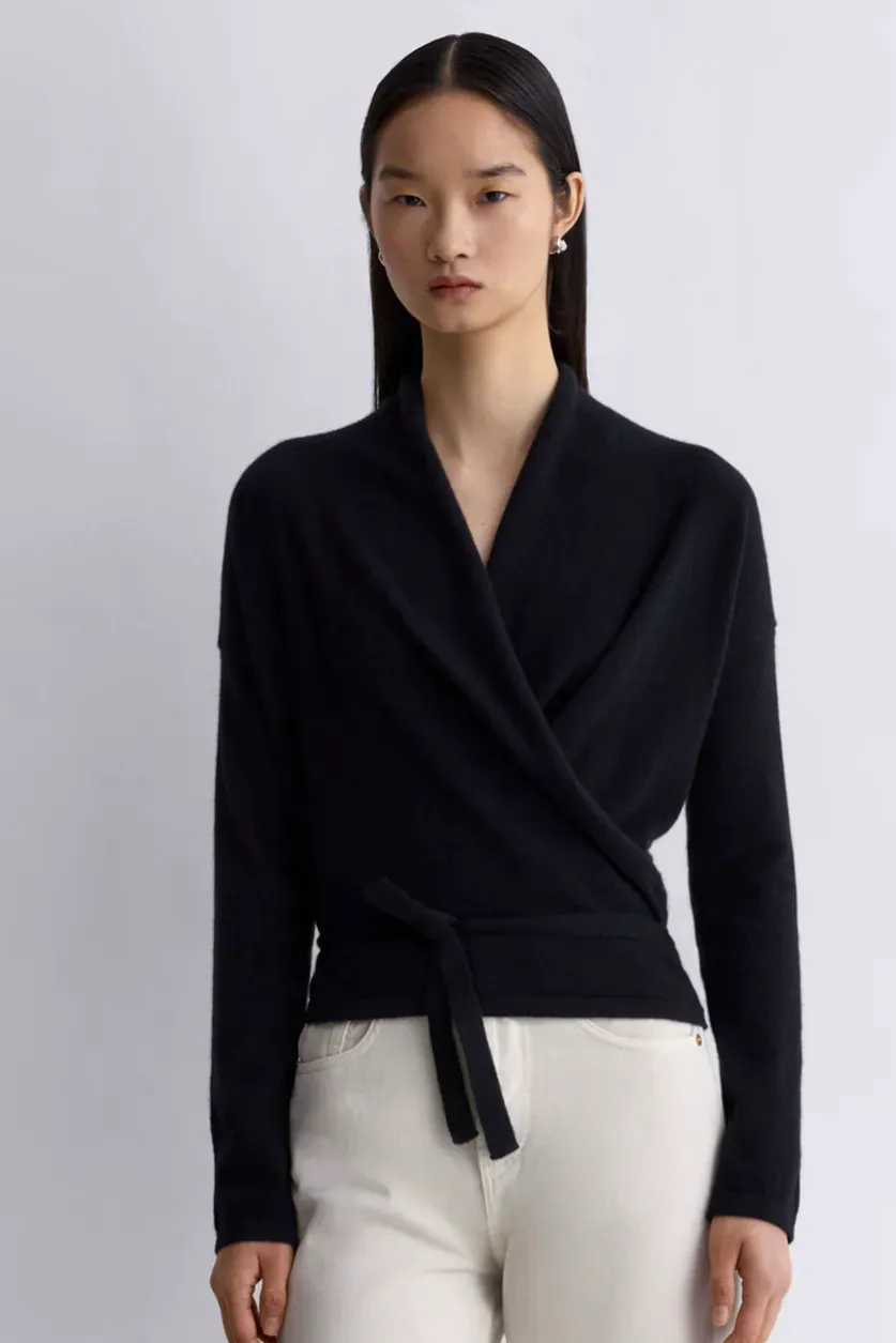 Kat Cardigan Black £695