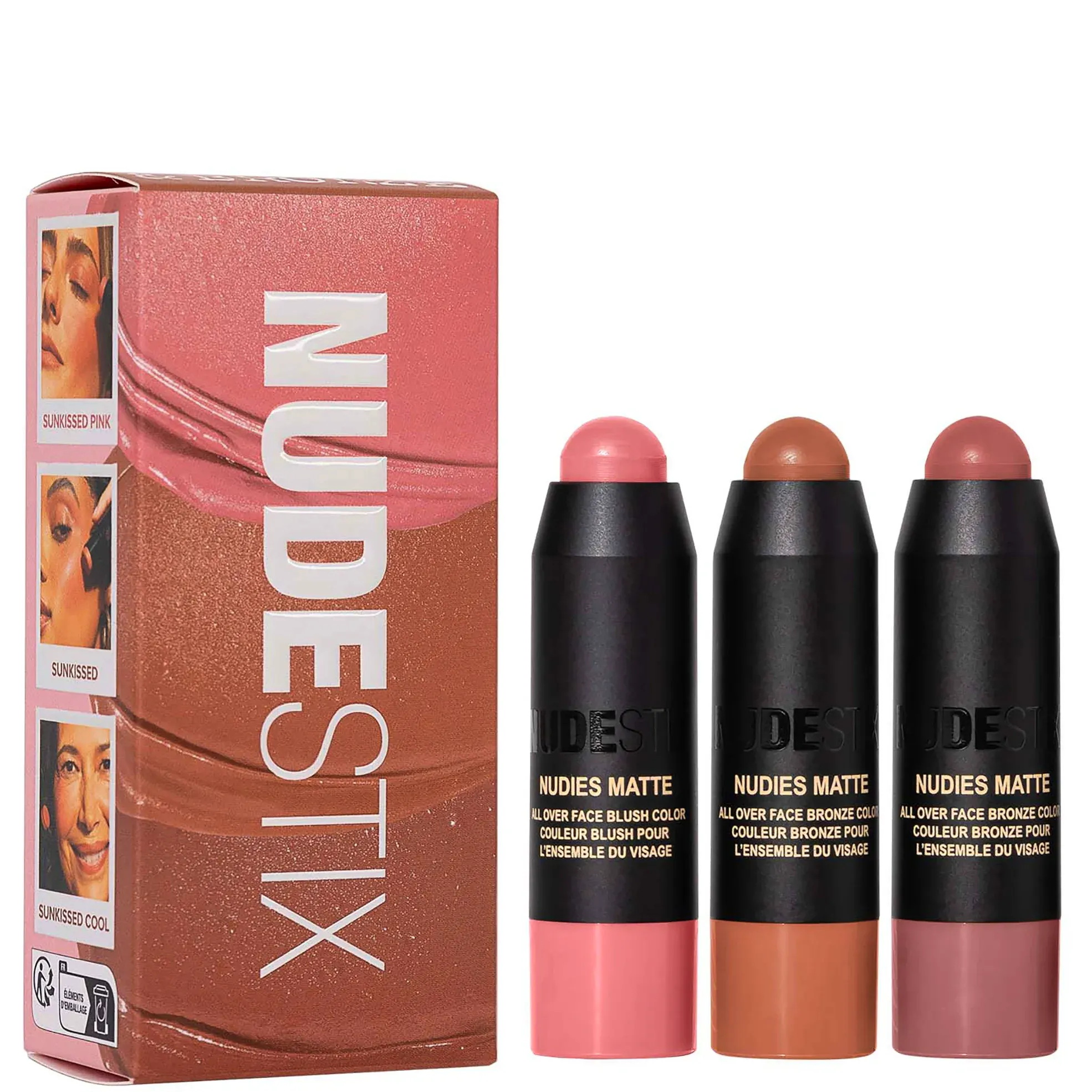 NUDESTIX Sunkissed Blush & Bronze 3-Piece Mini Nudie Kit