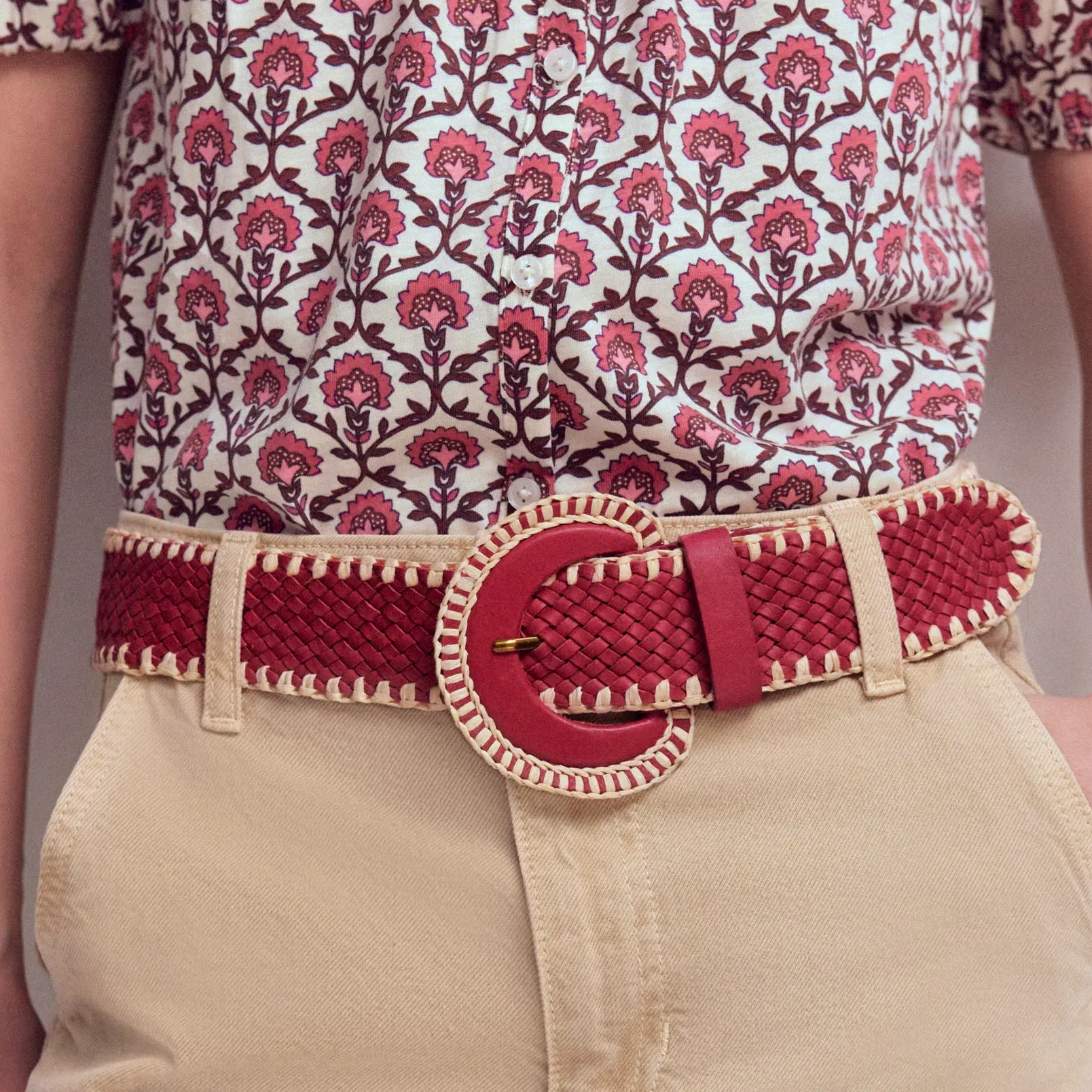 Boden Woven Stitch Belt, £79