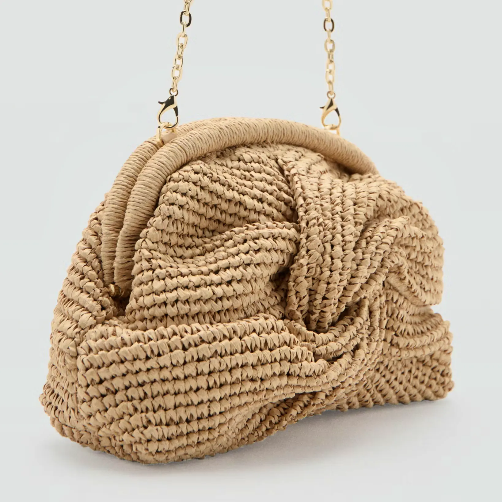 Mango Natural Fibre Handbag, £49.99