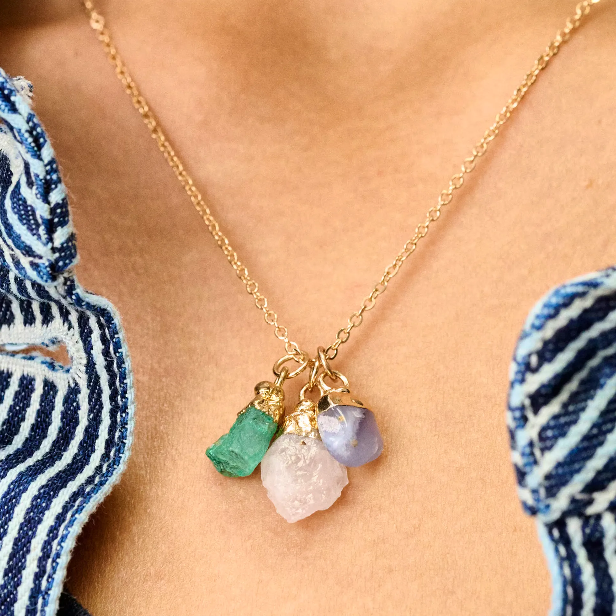 Brora Crystal Pendant Necklace, £75