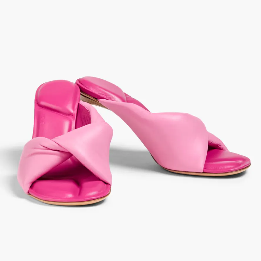 Jacquemus Bagnu Twisted Leather Mules, £245