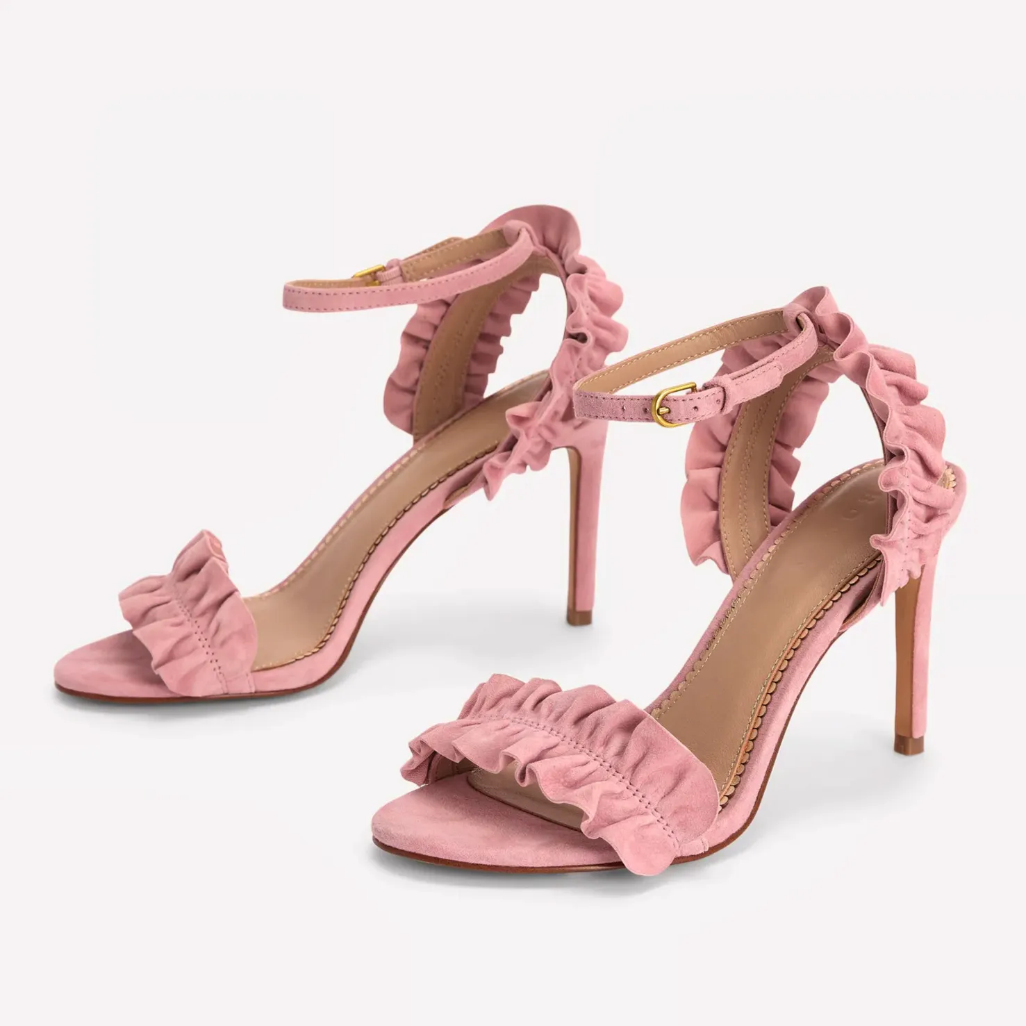 Boden Pleat Detail Heeled Sandal, £159