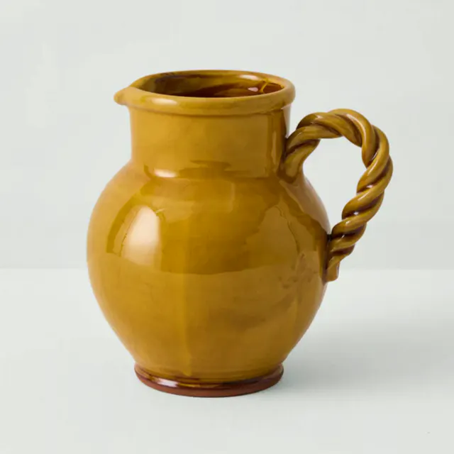 Toast Poterie Barbotine Twisted Pitcher, £52