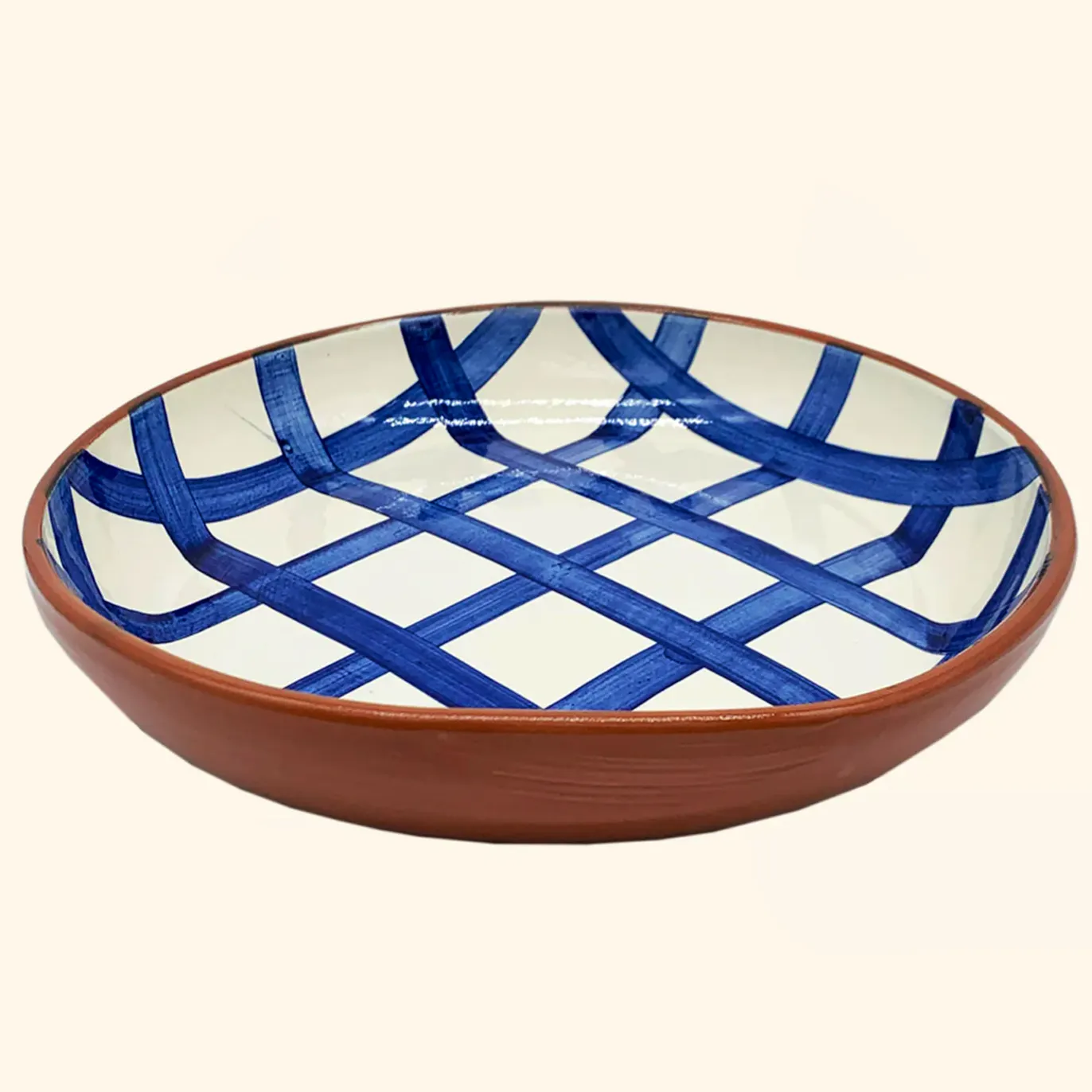 Lamp Ldn Living Large Gingham Bowl, £42