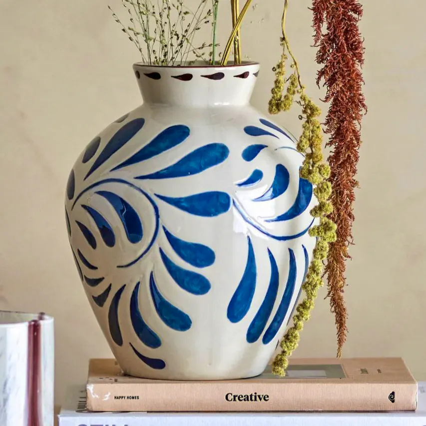 Rhool Blooomingville Hand Painted Ceramic Vase, £62