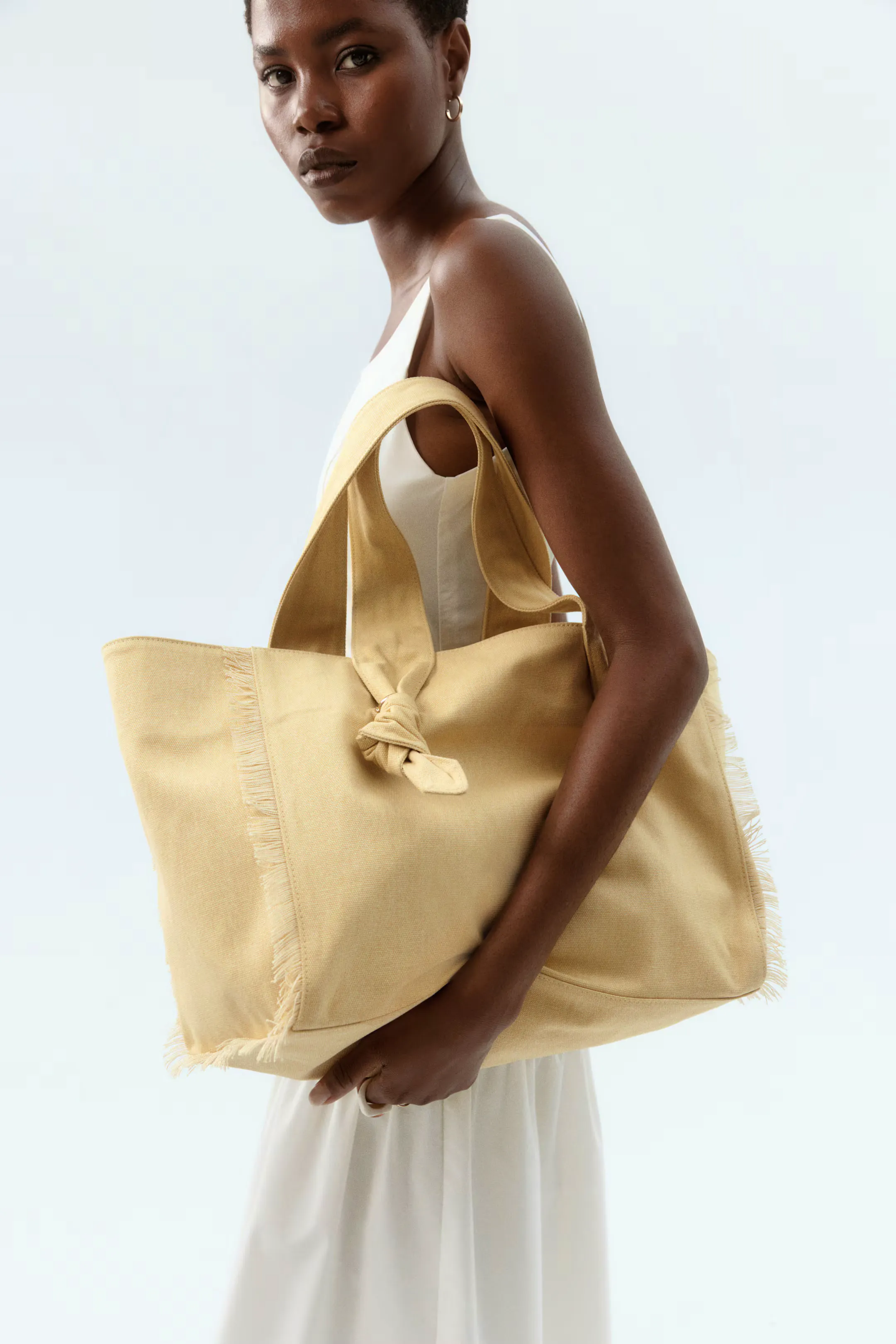 H&M Knot-detail Tote Bag