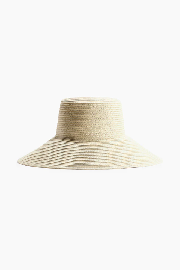 M&S Sloping-brim Straw Hat