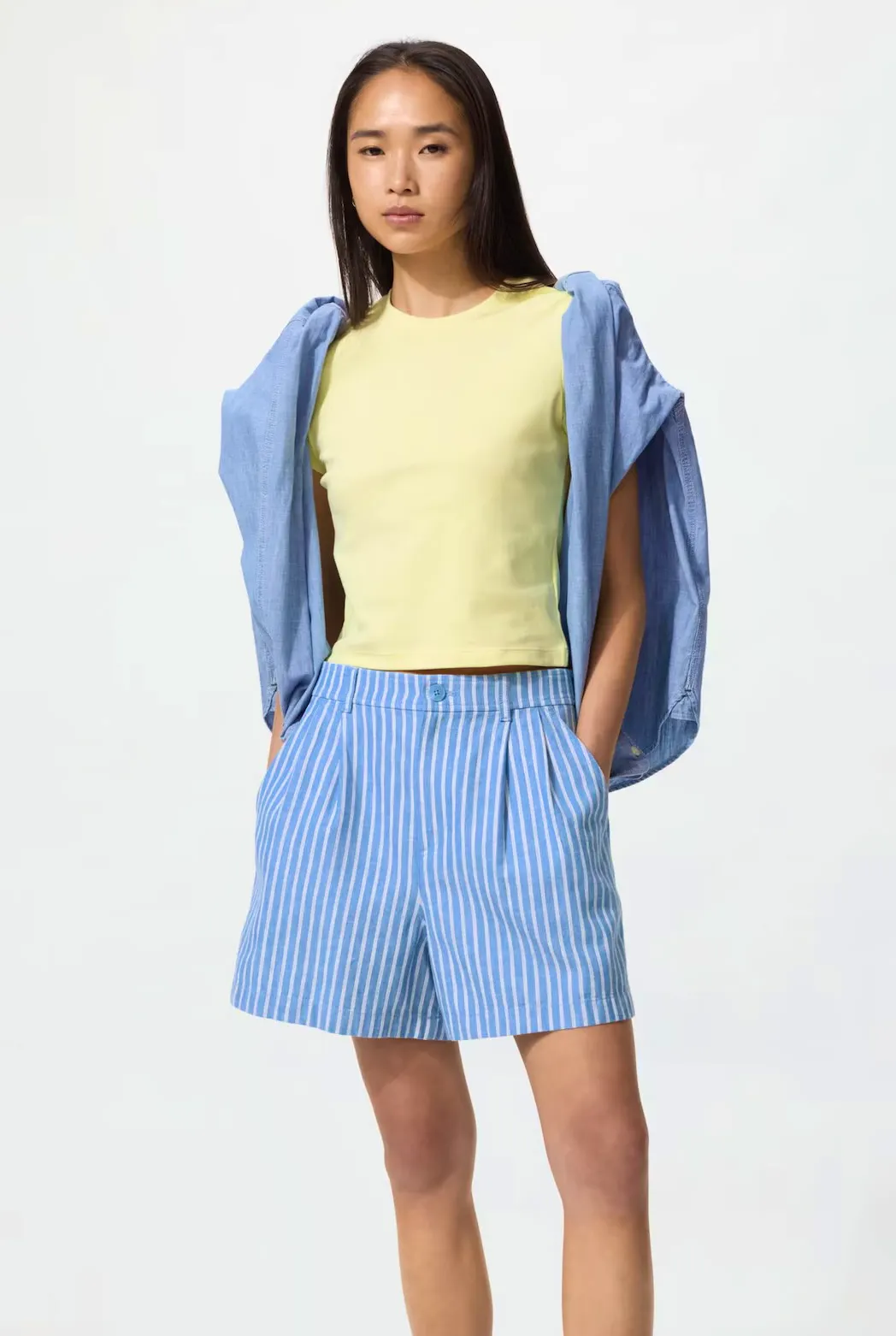 Uniqlo Linen Cotton Shorts