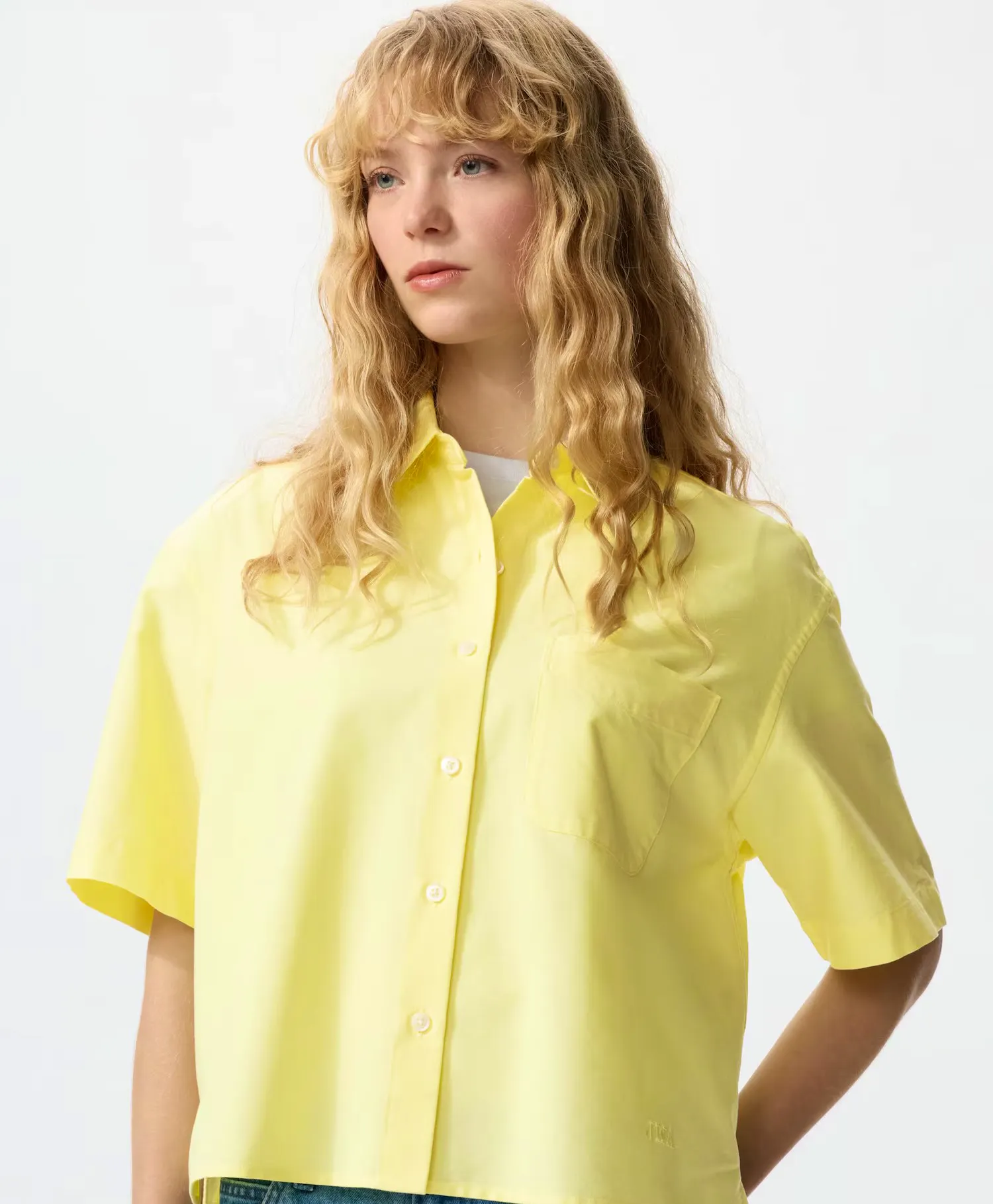 Uniqlo Oxford Boxy Shirt