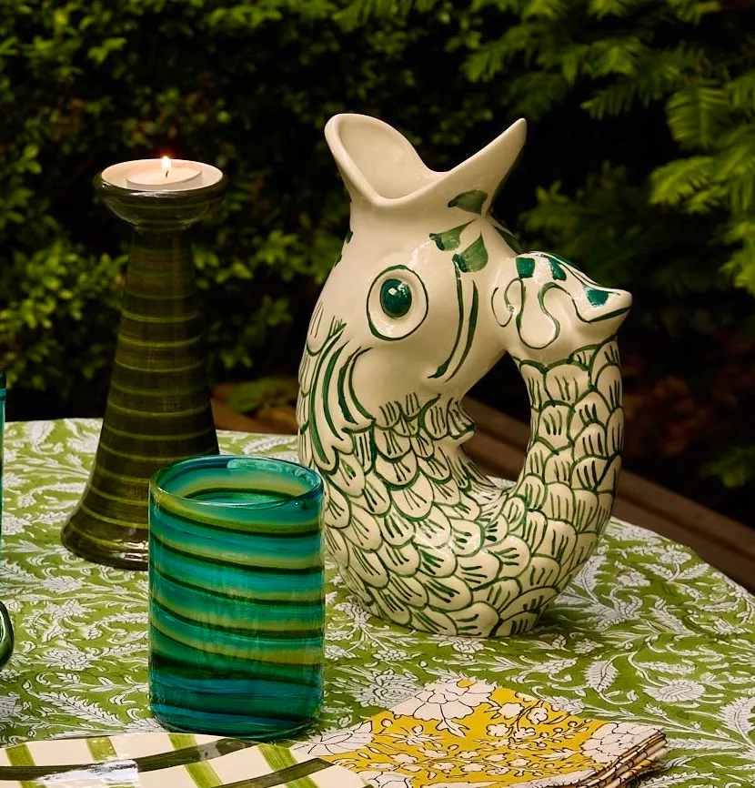 Green Glug Glug Jug