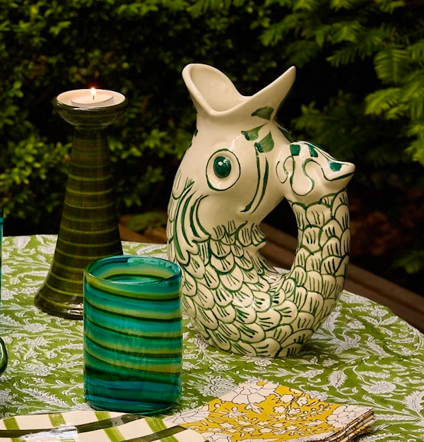 Green Glug Glug Jug