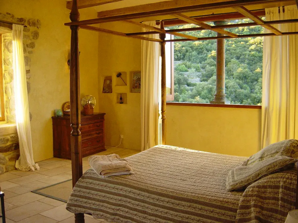 Le Mazel Near Banne Main Bedroom