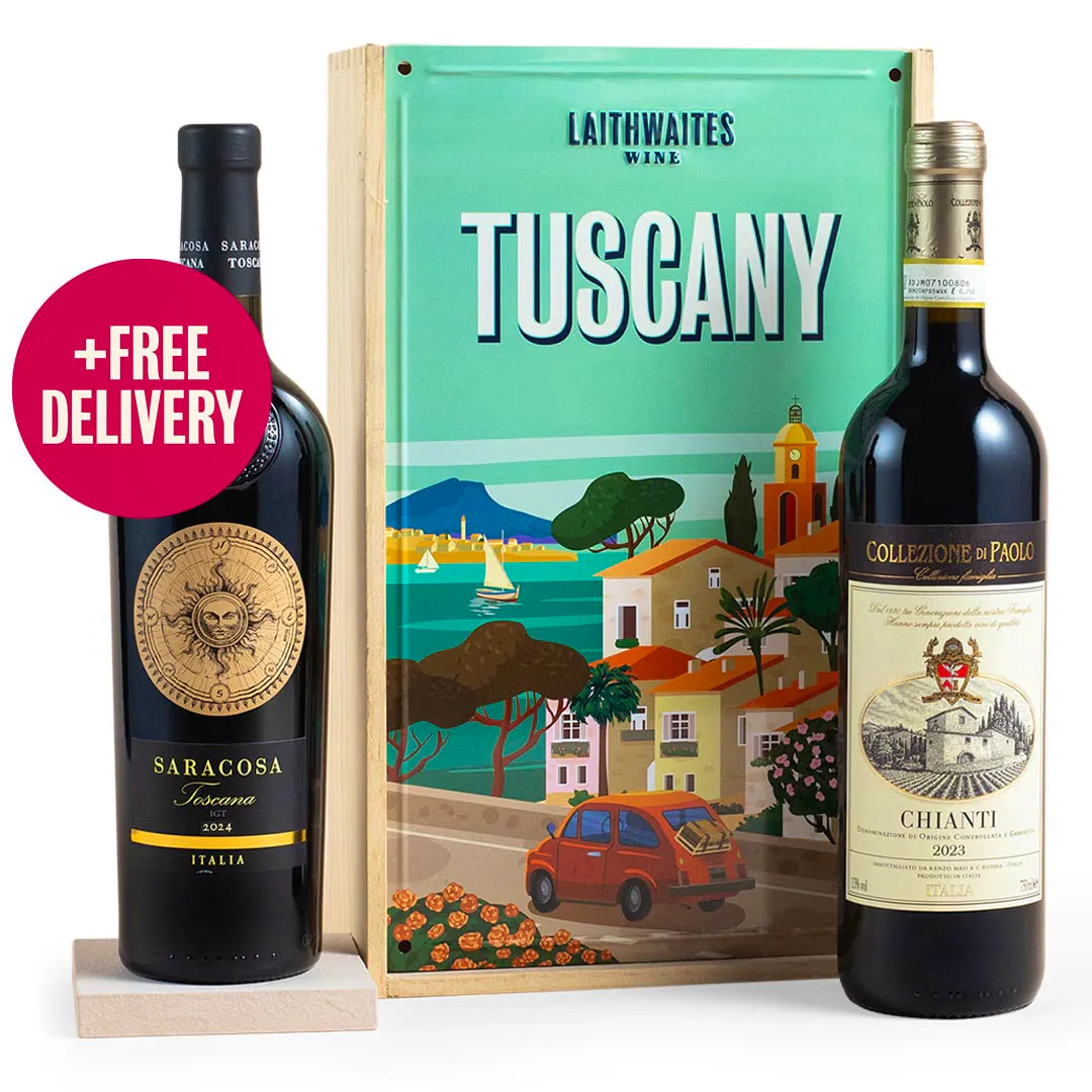 Laithwaites Tuscany Red Wine Gift Set, £35