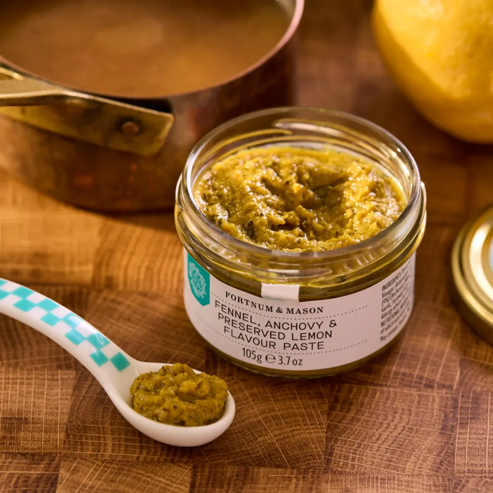Fortnum & Mason Fennel, Anchovy & Preserved Lemon Flavour Paste, £6.95