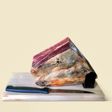 Jamon.Co.Uk Jamones Granadul - Boneless Jamon Serrano Ham Gran Reserva Set (15 Months) 1.0 Kg, £39.95