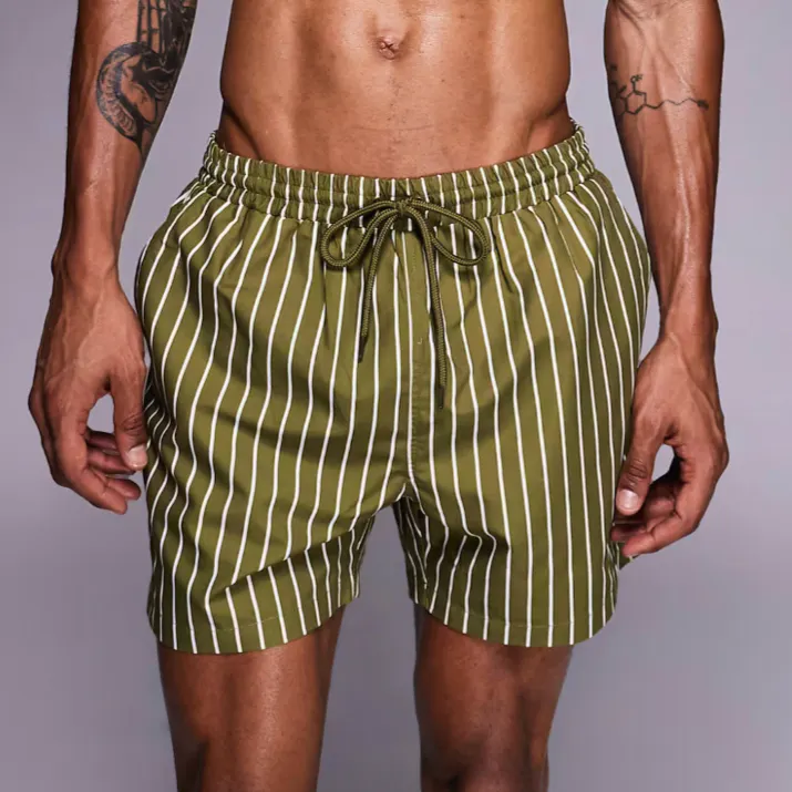 ASOS South Beach Stripe Swim Shorts, £20