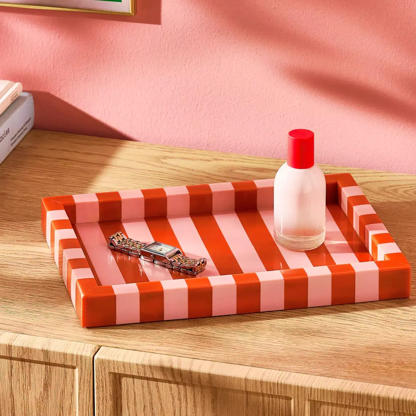 Habitat Brights Stripe Resin Trinket Tray £12