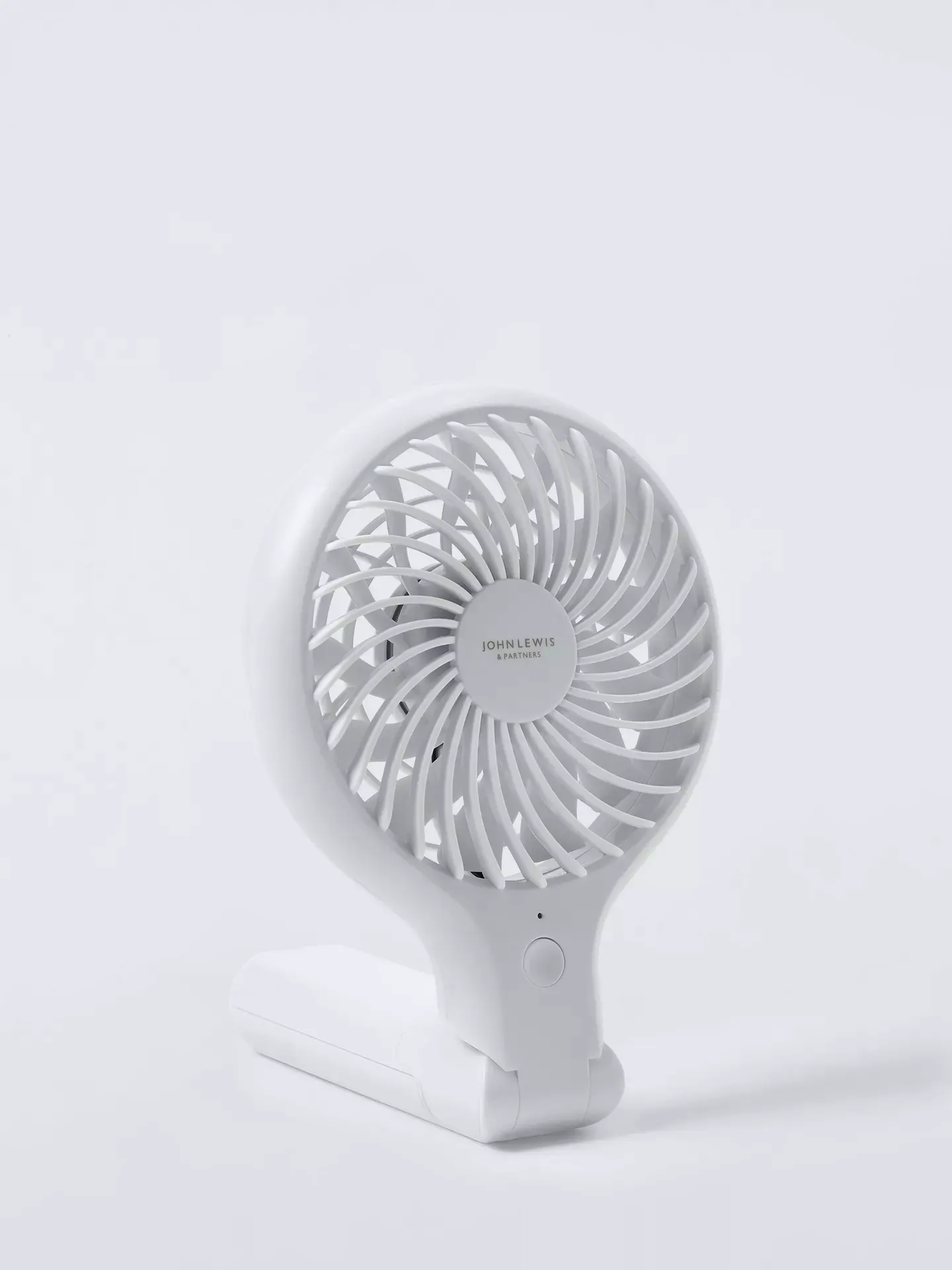 John Lewis ANYDAY John Lewis Handheld & Foldable Desk Fan, 4 inch, £12